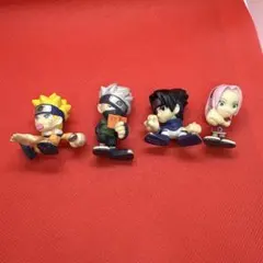 ※ジャンク　NARUTO-ナルト- ナルトパラダイス フィギュア 4種セット