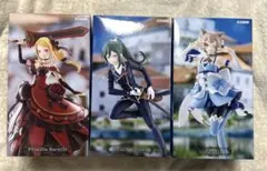 フィギュア ３体セット[GiGO限定] リゼロ 王選候補者と騎士【未開封】