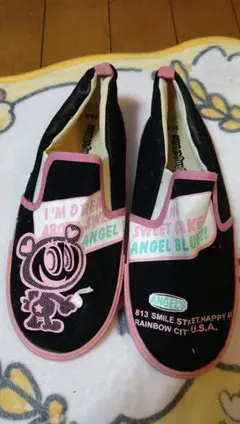 エンジェルブルー　スリッポン