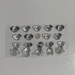 正規品　ディズニー 101匹わんちゃん ボンボンドロップシールミニ　おすそ分け