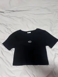 INGNI 半袖 Tシャツ ブラック ロゴ刺繍のサムネイル