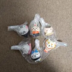 ちいかわ寿司のフィギュアキーホルダー6つコンプリートセット