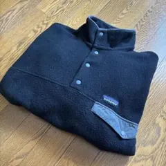 patagonia シンチラスナップt ブラック 2019年製 サイズM