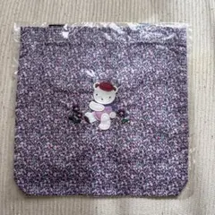 お値下げ　Familiar 花柄トートバッグ