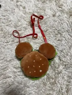 ディズニー ハンバーガー パスケース コインケース ミッキー