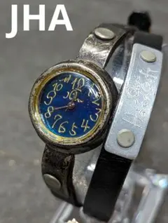 電池交換済みJHAハンドクラフトウォッチ 手作り時計ヴィンテージ