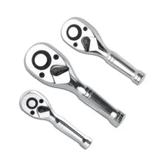 ★LEONTOOL ショートラチェットハンドル ラチェットセット ミニ ソケット