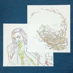 ヒノカミ血風譚 複製原画 炭治郎 禰豆子ufotable 鬼滅の刃