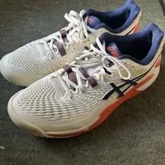 アシックス テニスシューズ ゲルレゾリューション9 オムニクレー 27.5cm