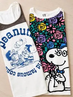 UNIQLO UT スヌーピー 2枚セット まとめ売り 古着