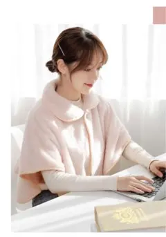 未着用　フリース ポンチョ