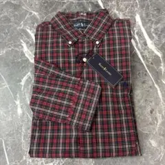 Ralph Lauren/カスタムフィット/チェックシャツ/新品未使用/L