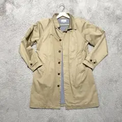 ステンカラーコート スプリングコート メンズ Sサイズ ベージュ Limhome