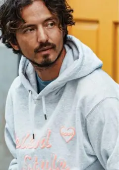 felkodパーカー アッシュ　長袖　裏毛　トレーナー（F24F330）