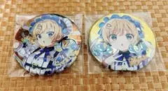 ごちうさ　シャロ　缶バッジ　2個　銀河特急