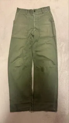 1950年代 US ARMY ヘリンボーンツイル（HBT）ベイカーパンツ。