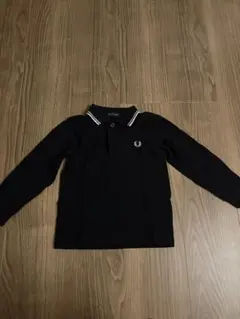 FRED PERRY ブラックポロシャツ 2-3歳