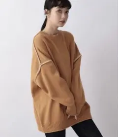 ローリーズファーム　ハイショクステッチプルオーバー