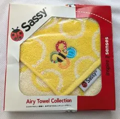 サッシー　Sassy　ミニタオル ミツバチデザイン　未使用品＊即購入ok