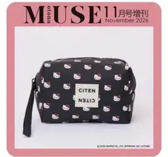オトナミューズ 11月号増刊CITEN× Hello Kittyポーチ