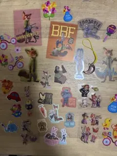27.ズートピア キャラクターステッカーセット