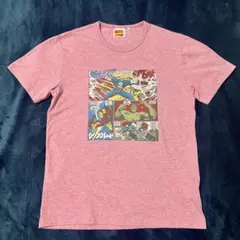 MARVEL コミックプリント Tシャツ ピンクのサムネイル
