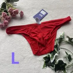新品　メンズ　 Lサイズ　JUNYEON 触り心地超いい　ハイレグ　レッド　下着