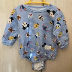 ディズニー　長袖ロンパース