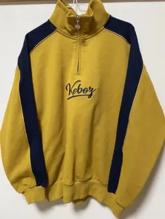 【新品未使用】ケボズ keboz ハーフジップトレーナー＊S値下げ！