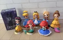 Qposket ディズニープリンセス 8体セット