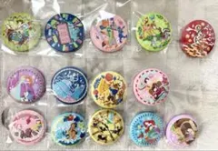 ディズニー刺繍缶バッジ　14個セット