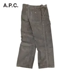 90s チュニジア製 A.P.C. 細畝コーデュロイワークパンツ