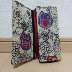 フクロウデザイン 長財布
