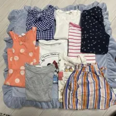 お値下げ　110サイズ　9枚セット♡女の子まとめ　ワンピース・Tシャツ・パンツ
