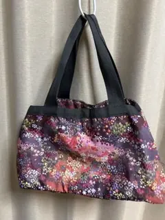 レスポートサック　花柄トートバッグ