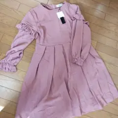 ティアードワンピース ひざ丈ワンピース