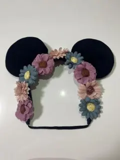 ミニー　ミッキー　カチューシャ　ヘアバンド