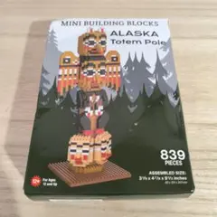 Mini building blocks alaska totem pole