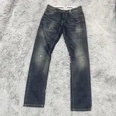 tramarossa トラマロッサ デニムパンツ W31 鬼ヒゲ 赤耳
