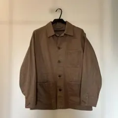 メンズ カバーオール ジャケット ブラウンのサムネイル
