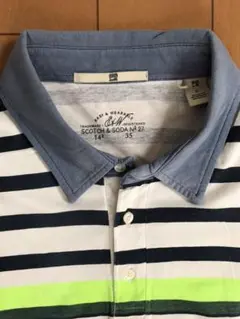 ✨ SCOTCH & SODA スコッチアンドソーダ ポロシャツ レア 送料込のサムネイル