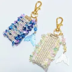 リボンキーホルダーチャーム　2点セット