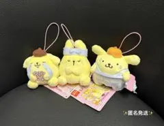 3点まとめて】サンリオ おすしになっちゃったマスコット ポムポム