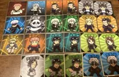 呪術廻戦マン2シール　23枚まとめ売り　ビックリマンシール　懐玉・玉折