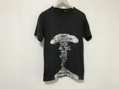 本物リコRICOコットンプリントタイトTシャツ黒ブラックSメンズのサムネイル