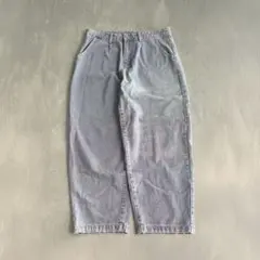 00's vintage 極太 デニム バギーパンツ y2k ストリート 古着