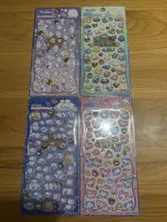 ジュエルプチドロップシール　4枚　ボンボンドロップシール