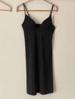 ユニクロ　マメクロゴウチ　エアリズム　ブラスリップ　ブラック　M