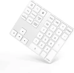 Bluetooth テンキーボード ワイヤレス 34キー 無線 充電式 H24