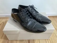 FABIO RUSCONI（ファビオルスコーニ）エナメルレースアップシューズ